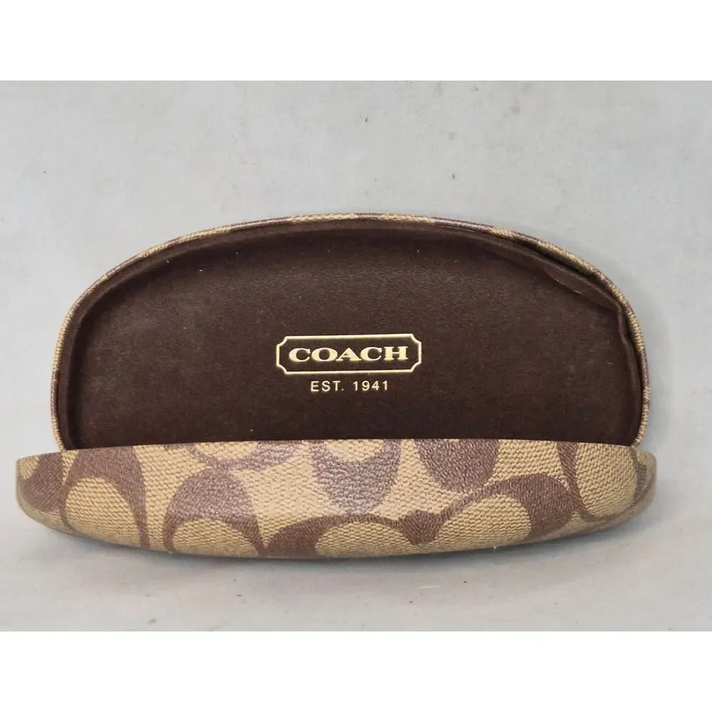 Coach eyeglass case